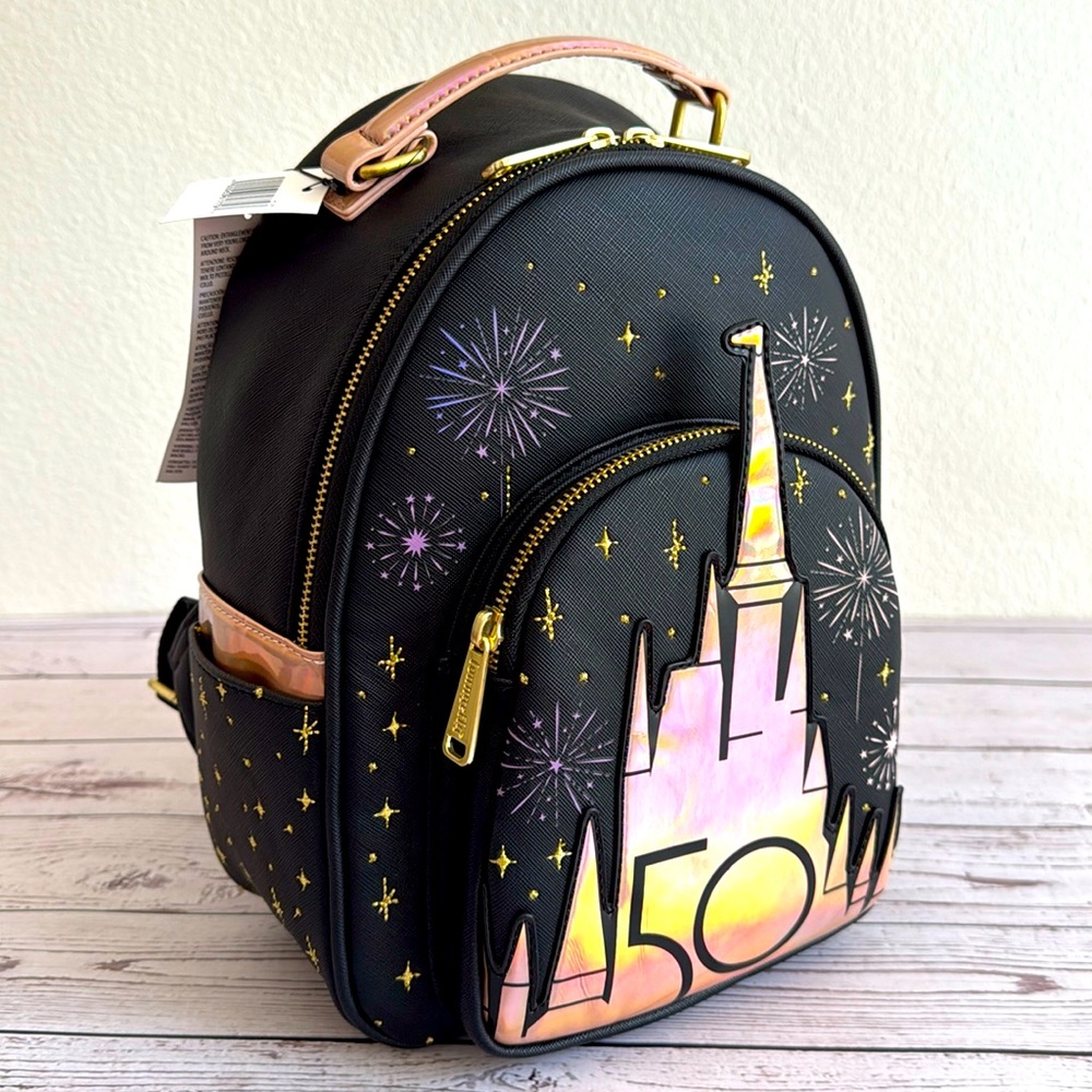 Loungefly Disney Parks 50th Anniversary Mini Backpack